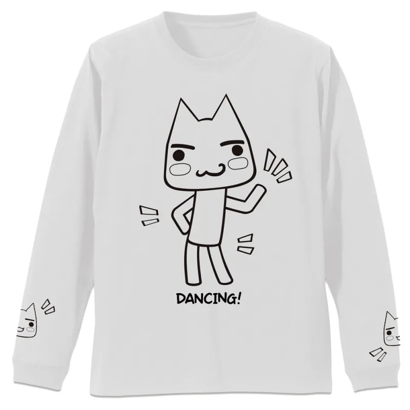 トロ 袖リブロングスリーブTシャツ/WHITE-S