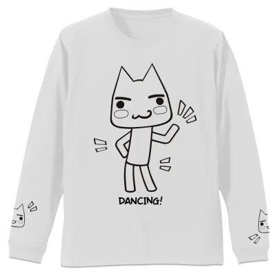 トロ 袖リブロングスリーブTシャツ/WHITE-S
