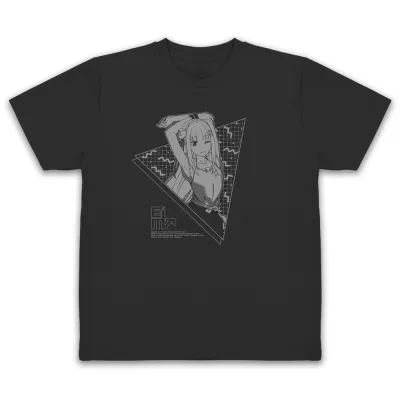 エミリア ドライTシャツ エクササイズVer./BLACK-L