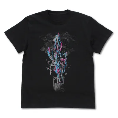 宇宙からの色 Tシャツ/BLACK-L