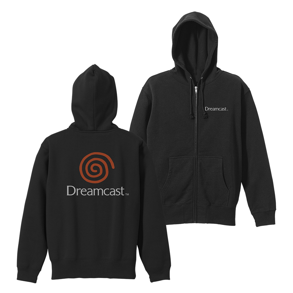 ドリームキャスト ジップパーカー Ver.3.0/BLACK-M - GoodsMart Wholesale