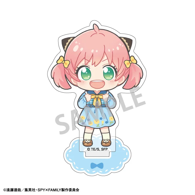 ミニアクリルスタンド おめかし/春のおでけけ 描き起こし