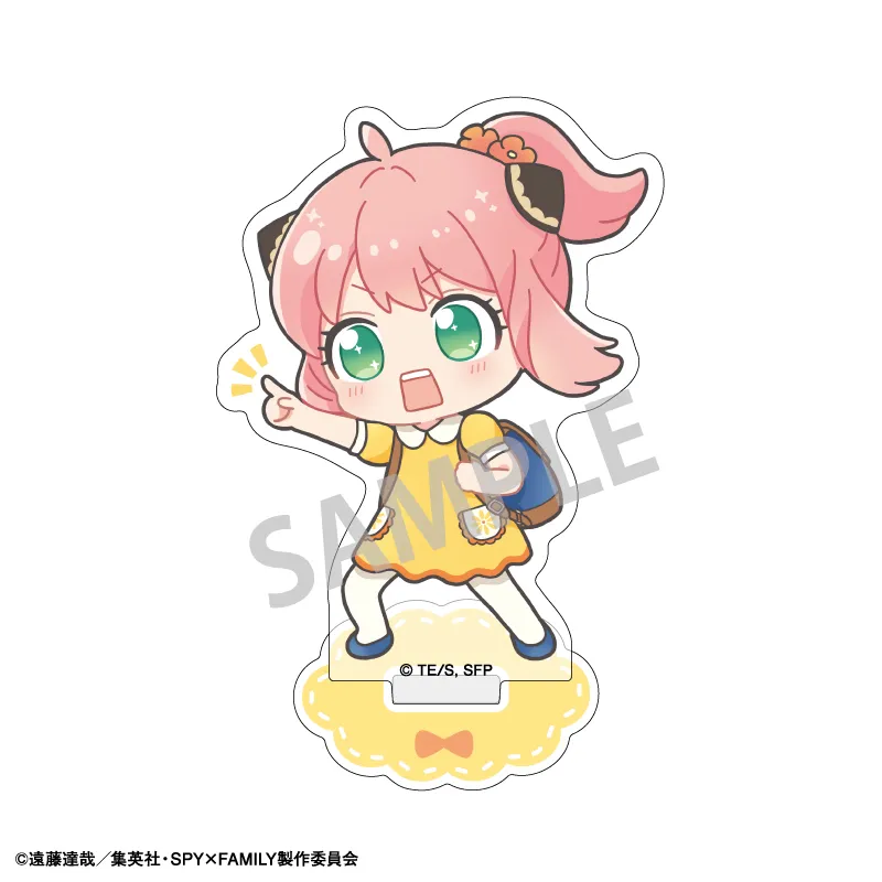ミニアクリルスタンド しゅっぱつ/春のおでけけ 描き起こし