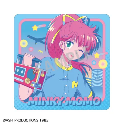 ダイカットステッカー ミンキーモモ(変身後)/レトロテイスト