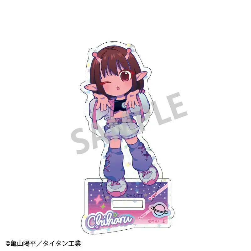 ホログラムミニアクリルスタンド チハル/描き起こし第3弾 COSMOS☆IDOL