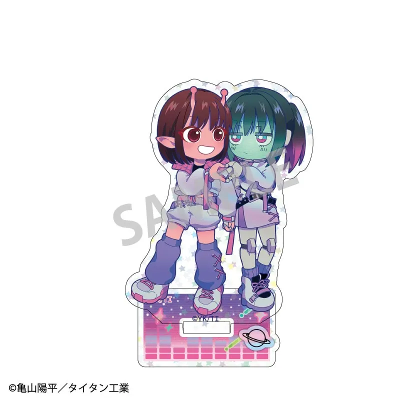 ホログラムミニアクリルスタンド チハル&マキナ/描き起こし第3弾 COSMOS☆IDOL