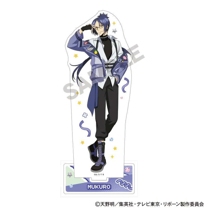 家庭教師ヒットマンREBORN! 箔押しアクリルスタンド 六道骸 デコラファッション
