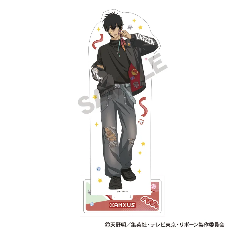 家庭教師ヒットマンREBORN! 箔押しアクリルスタンド XANXUS デコラファッション