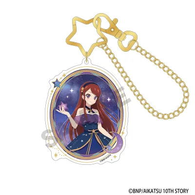 アイカツ! アクリルバッグチャーム 紫吹蘭 星空ドレス