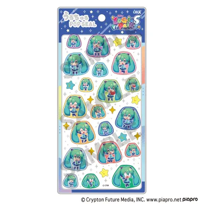 初音ミク うるちゅるPOP SEAL ロジックペイントS