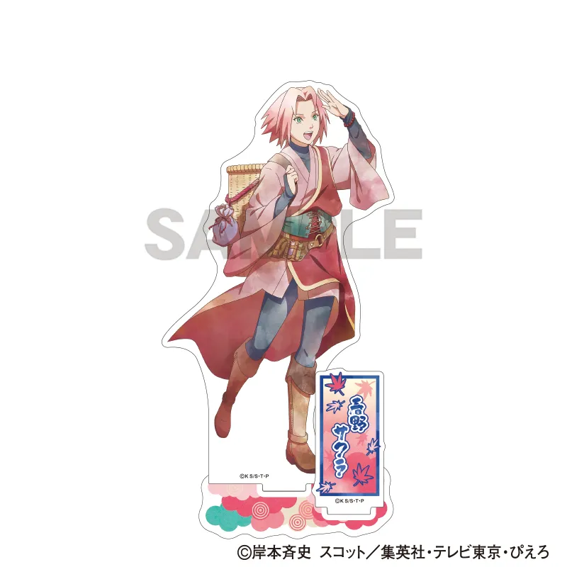 NARUTO-ナルト- 疾風伝 アクリルスタンド 春野サクラ 旅人 クラパレット