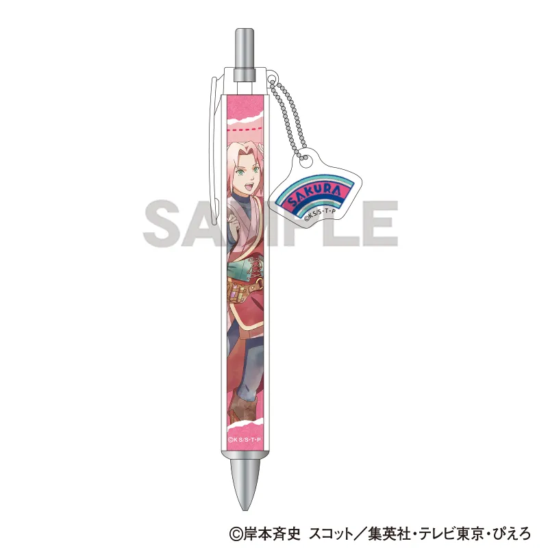 NARUTO-ナルト- 疾風伝 チャーム付きボールペン 春野サクラ 旅人 クラパレット