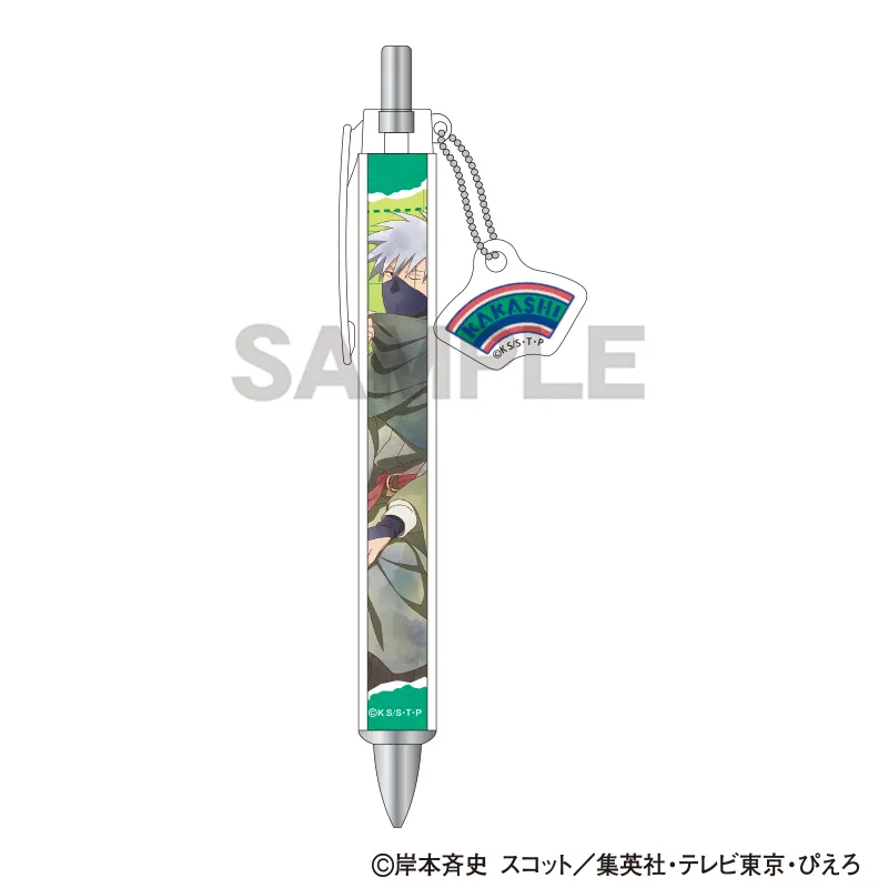 NARUTO-ナルト- 疾風伝 チャーム付きボールペン はたけカカシ 旅人 クラパレット