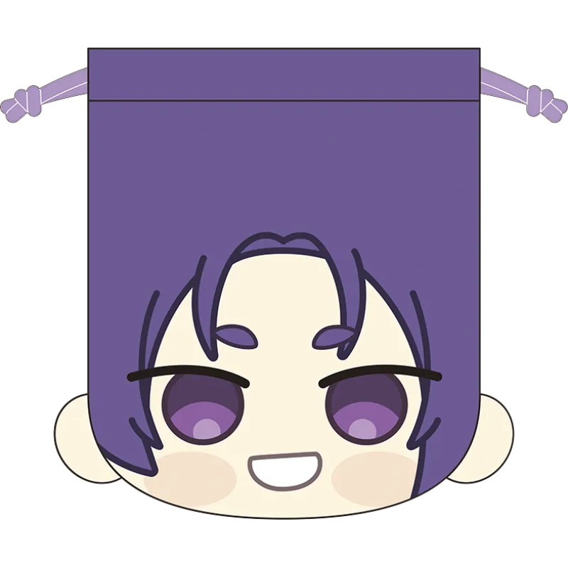お顔巾着／御影 玲王 まるほぺフレンズ