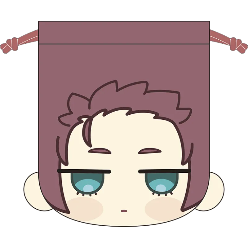 お顔巾着/糸師 冴 まるほぺフレンズ