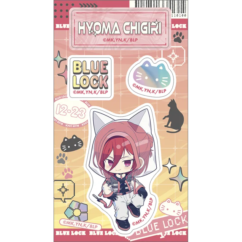 アクリルダイカットステッカー/千切 豹馬 Cyber Cat