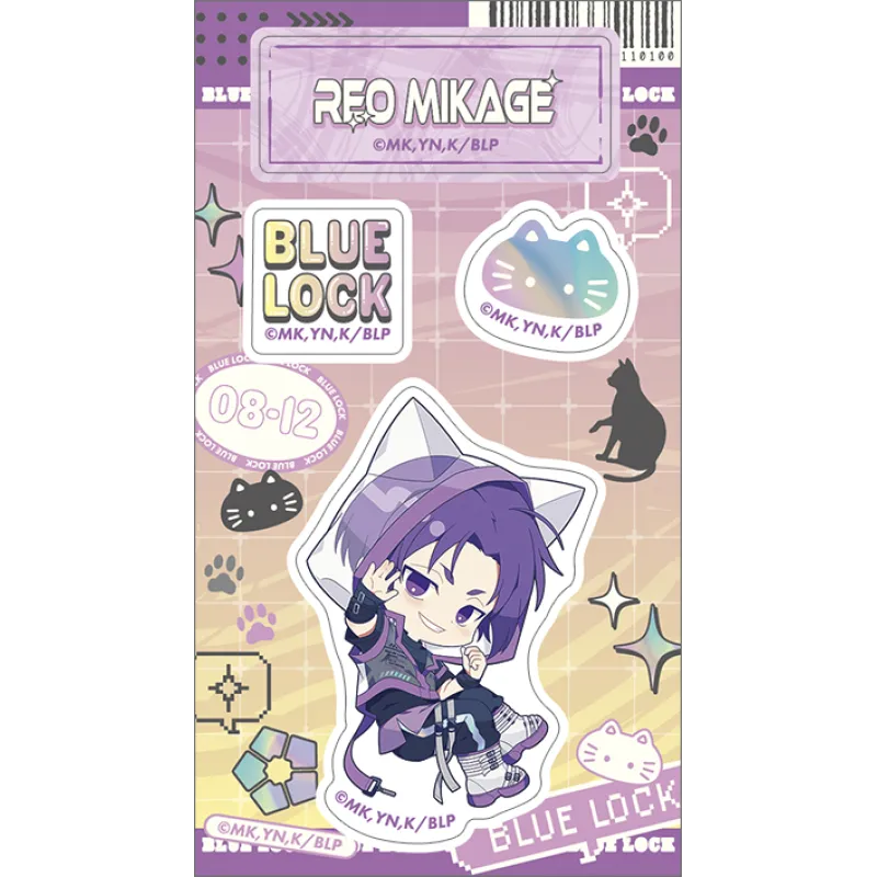 アクリルダイカットステッカー/御影 玲王 Cyber Cat