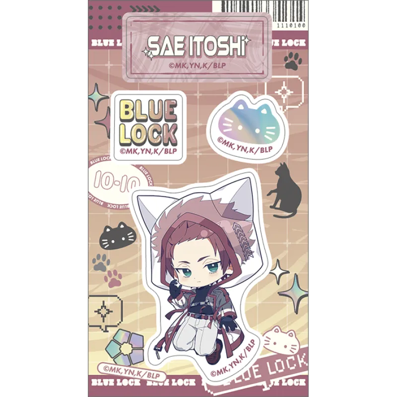 アクリルダイカットステッカー/糸師 冴 Cyber Cat