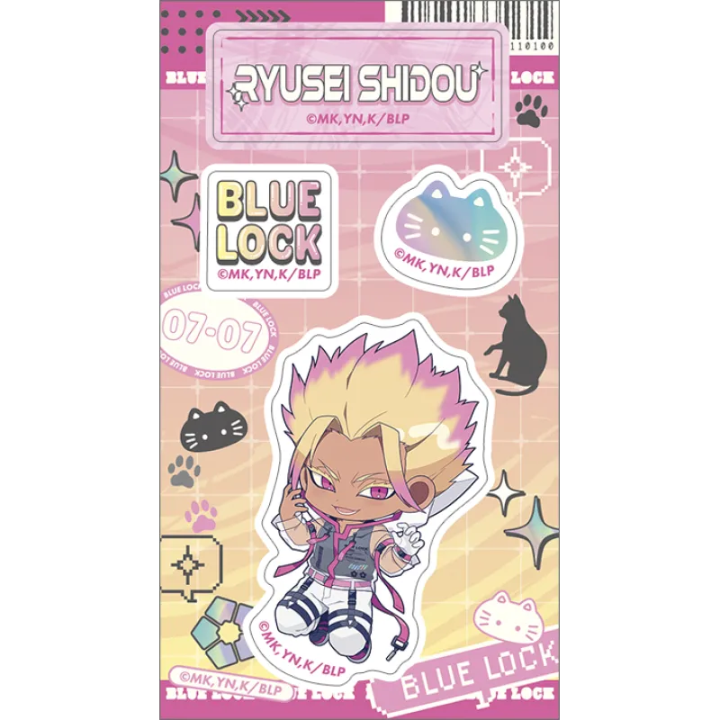 アクリルダイカットステッカー/士道 龍聖 Cyber Cat