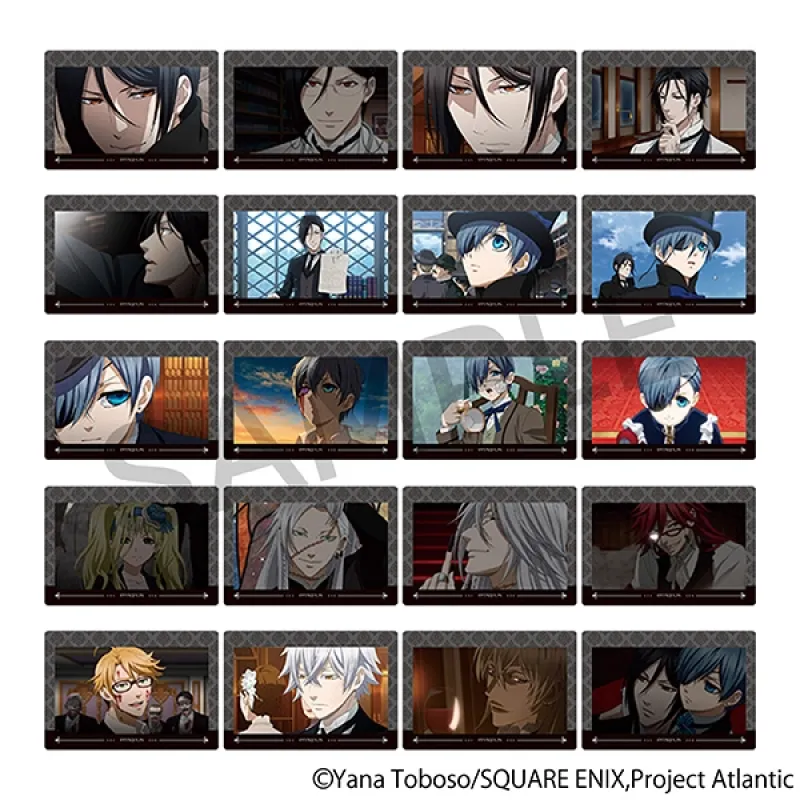 オーロラアートコレクション(全20種)／劇場版「黒執事Book of the Atlantic」