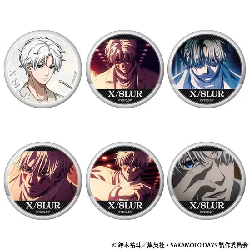 X(スラー)がいっぱいキャラバッジコレクション