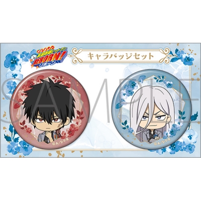 キャラバッジセット／XANXUS（10年後）＆スペルビ・スクアーロ（10年後） ミニキャラ ～フォーマルスタイル～ 2