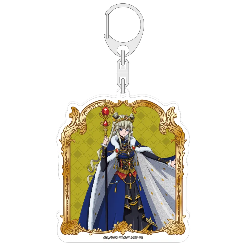 ラメアクリルキーホルダー／レイラ