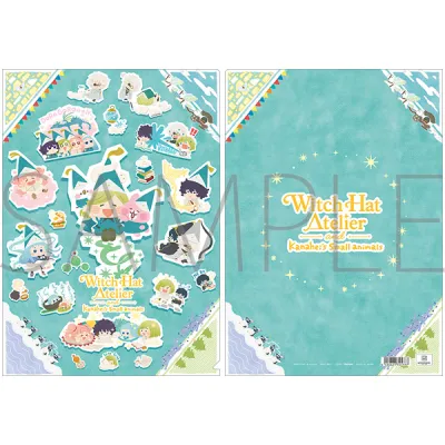 クリアファイル／集合ビジュアルVer. カナヘイの小動物コラボ