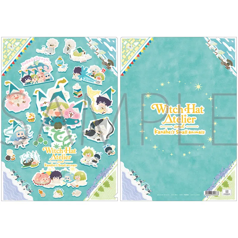 クリアファイル／集合ビジュアルVer. カナヘイの小動物コラボ