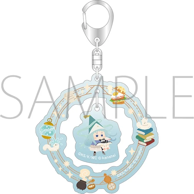 ゆらゆらアクリルキーホルダー／リチェ カナヘイの小動物コラボ
