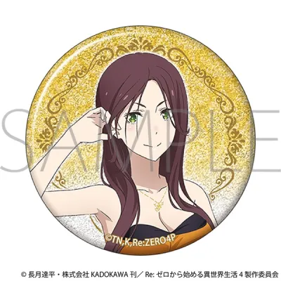 グリッター缶バッジ/~プロム~ シャウラ※海外流通 NG