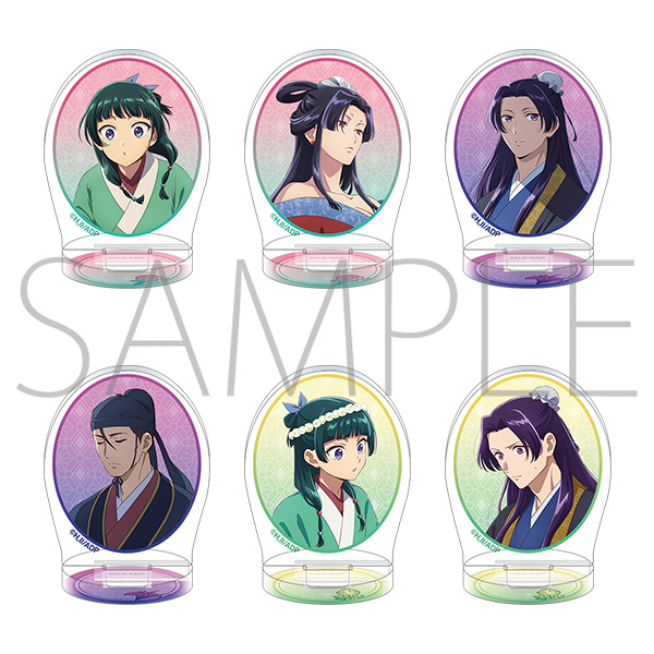 ちゅあスタ ミニチュアアクリルスタンドコレクション／牡丹、花菖蒲、シロツメクサ 2