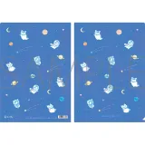 ニャンコ先生クリアファイル／宇宙 1