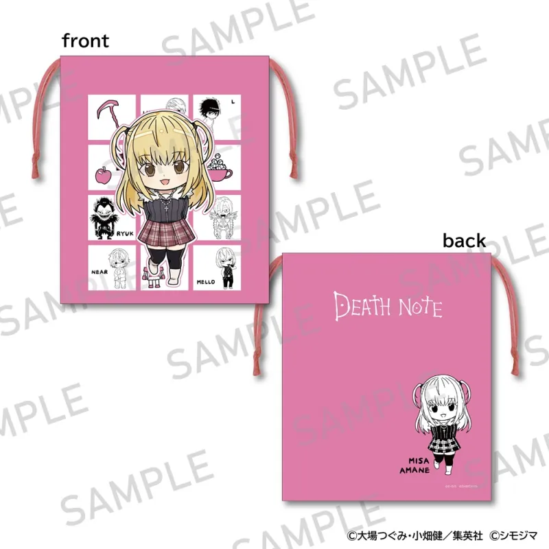DEATH NOTE 巾着 シモジマコラボver. 弥海砂