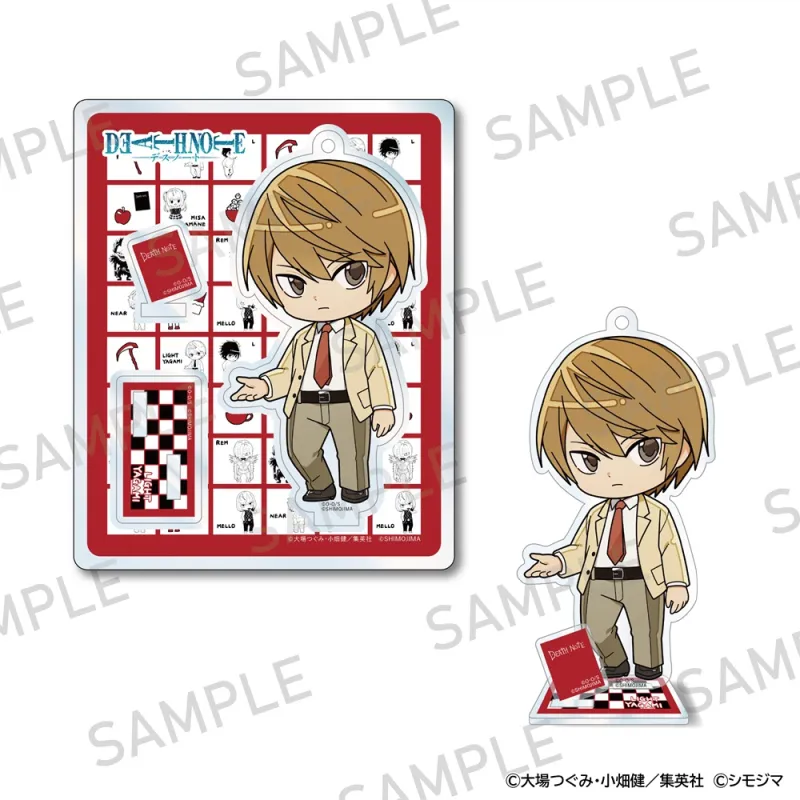 DEATH NOTE ちびキャラアクリルスタンド シモジマコラボver. 夜神月