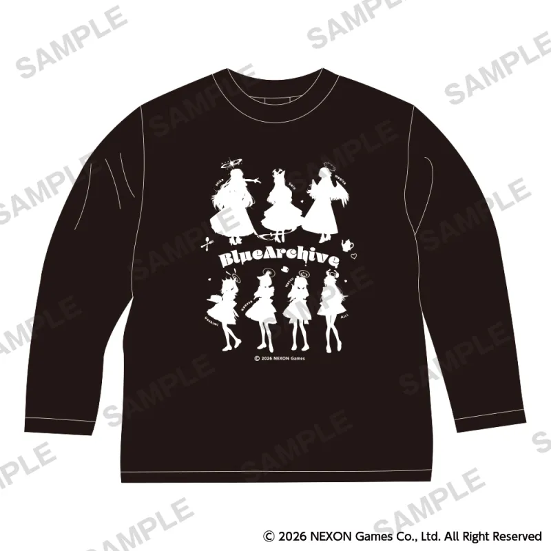 「ブルーアーカイブ POP UP SHOP」ロングTシャツ