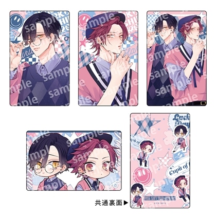 トレーディングカードセット PINK/NAVY TRAD. CLUB ver. ねこはねこらしくあれ 2