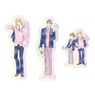 オーロラステッカーセット PINK/NAVY TRAD. CLUB ver. タクミくんシリーズ