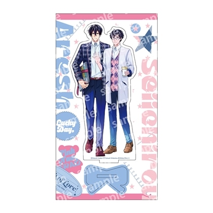アクリルスタンド PINK/NAVY TRAD. CLUB ver. 異世界の沙汰は社畜次第 2