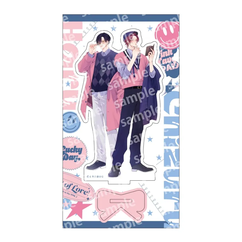 アクリルスタンド PINK/NAVY TRAD. CLUB ver. ねこはねこらしくあれ