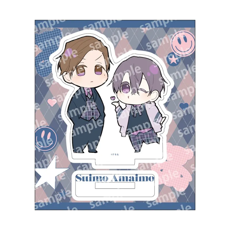 アクリルスタンド デフォルメ PINK/NAVY TRAD. CLUB ver. 好いも甘いも