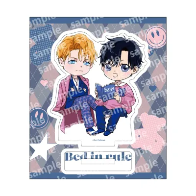 アクリルスタンド デフォルメ PINK/NAVY TRAD. CLUB ver. ベッドイン・ルール