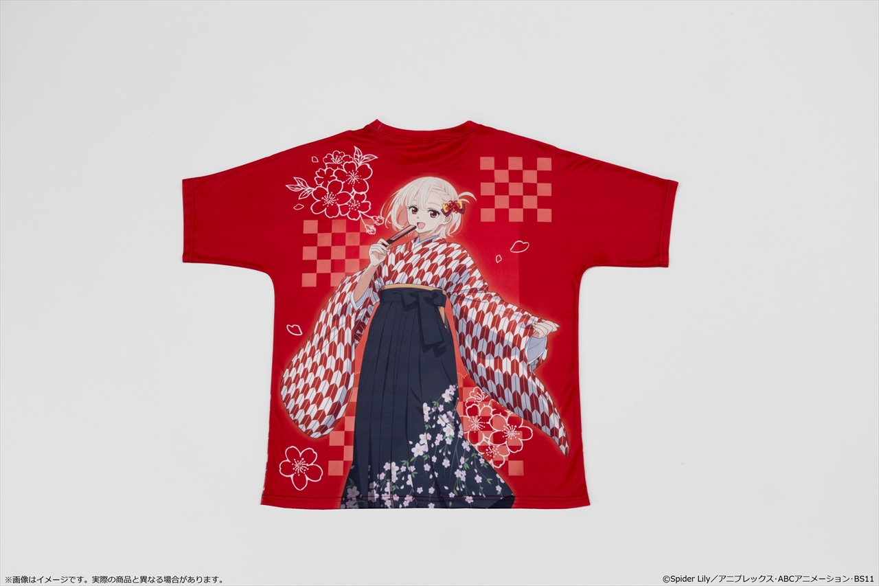 TVアニメ「リコリス・リコイル」フルグラフィックTシャツ 和モダンVer. 錦木千束 3