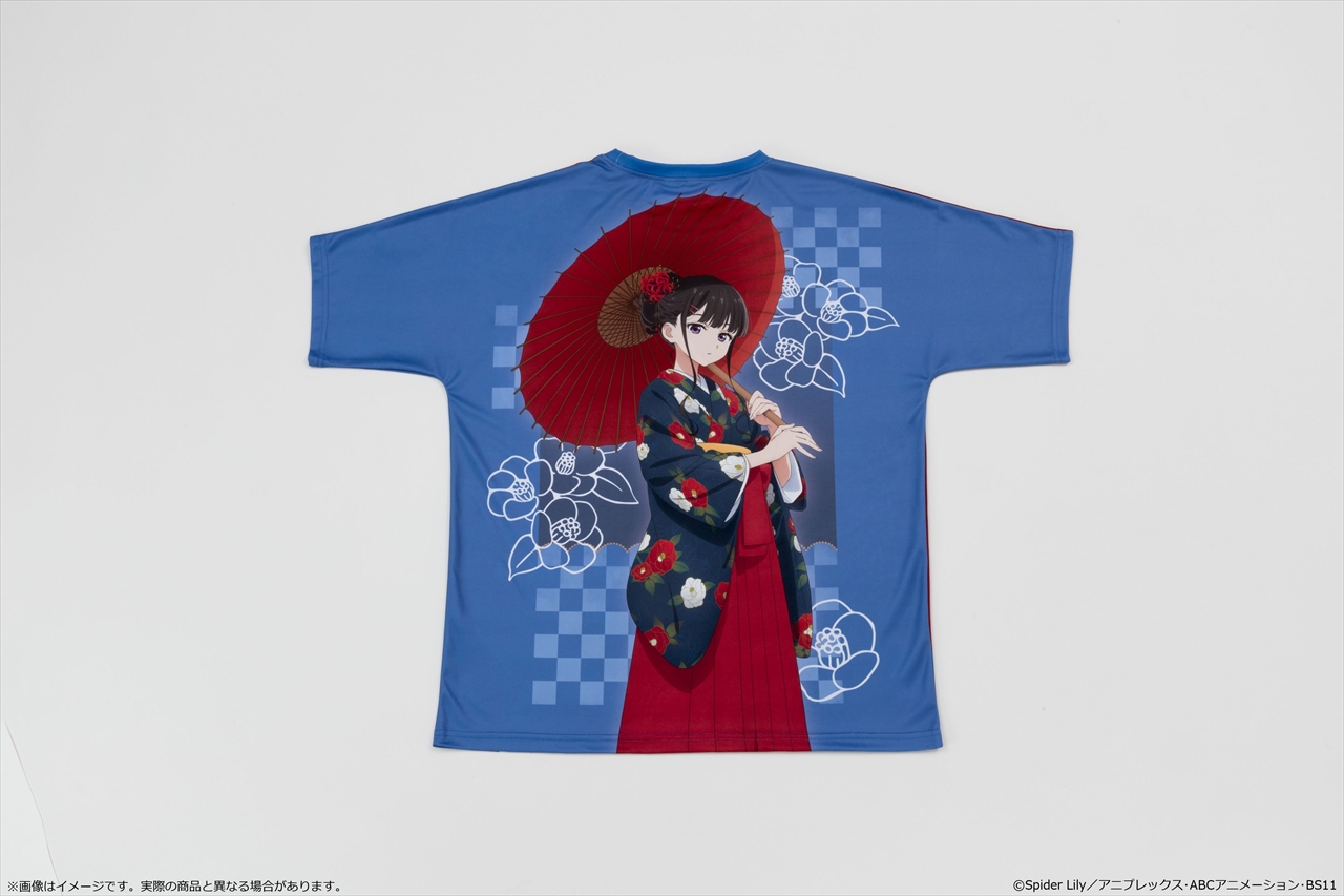 TVアニメ「リコリス・リコイル」フルグラフィックTシャツ 和モダンVer. 井ノ上たきな 3