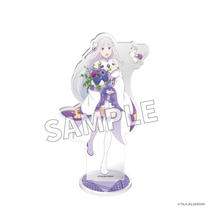 「Re:ゼロから始める異世界生活」アクリルスタンドフィギュア Flower＆Balloon ver. エミリア 2