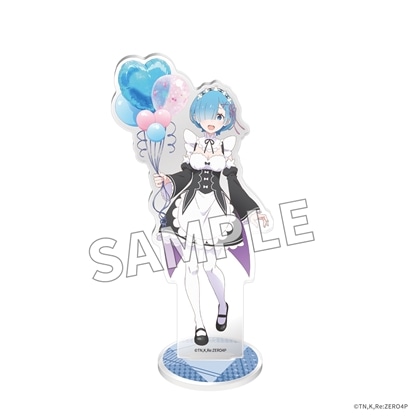 「Re:ゼロから始める異世界生活」アクリルスタンドフィギュア Flower＆Balloon ver. レム 2