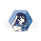 『ラブライブ！』お散歩は季節をまとって。 六角形缶バッジ 園田海未 1