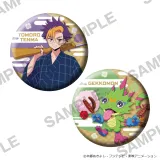 おおきなキラキラ缶バッジ2個セット お祭りVer. 天馬トモロウ&ゲッコーモン 1
