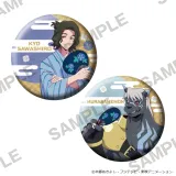 おおきなキラキラ缶バッジ2個セット お祭りVer. 沢城キョウ&ムラサメモン 1