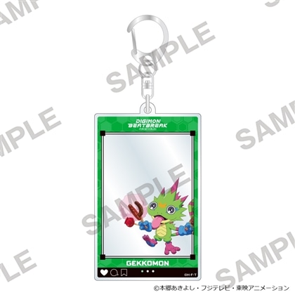 フレームアクリルキーホルダー お祭りVer. ゲッコーモン 2